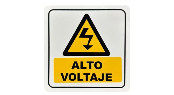 Señalización de advertencia riesgo industrial — LGA